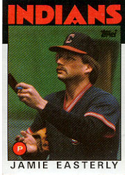 1986 Topps Baseball Cards      031      Jamie Easterly